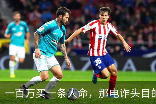 一百万买一条人命，那电诈头目的钱都能制造一场南京大屠杀了！